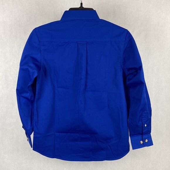 NEW Stock Show U Button Down Shirt Youth Medium Long Sleeve BAW Athletic Wear - Picture 3 of 7